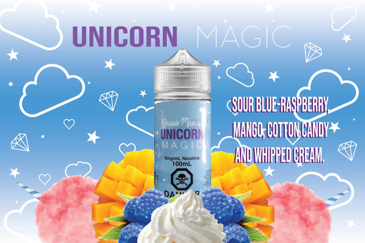Unicorn Magic 60 AND 100ml  BOTTLES