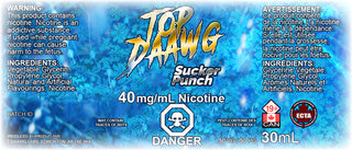 Sucker Punch 30ml Salts